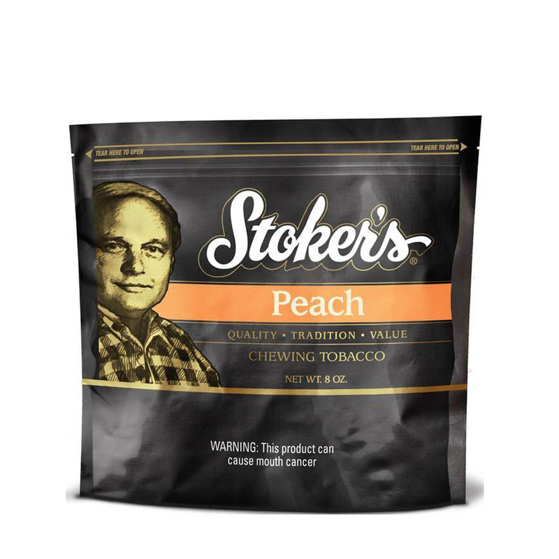 Stoker's Peach Loose Leaf Chewing Tobacco