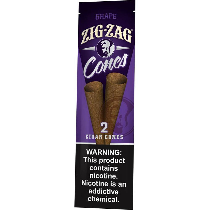 Zig-Zag Grape Cigar Cones