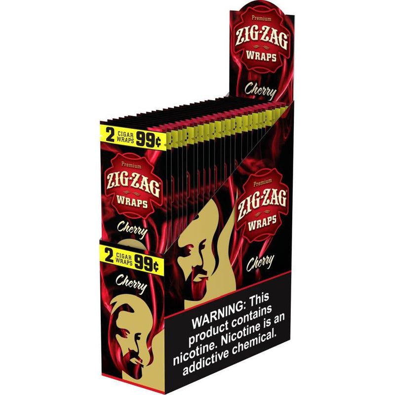 Zig-Zag Cherry Cigar Wraps