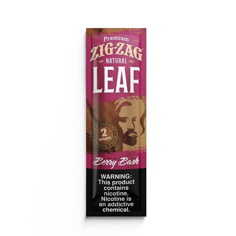 Zig-Zag Berry Bash Natural Leaf Wraps