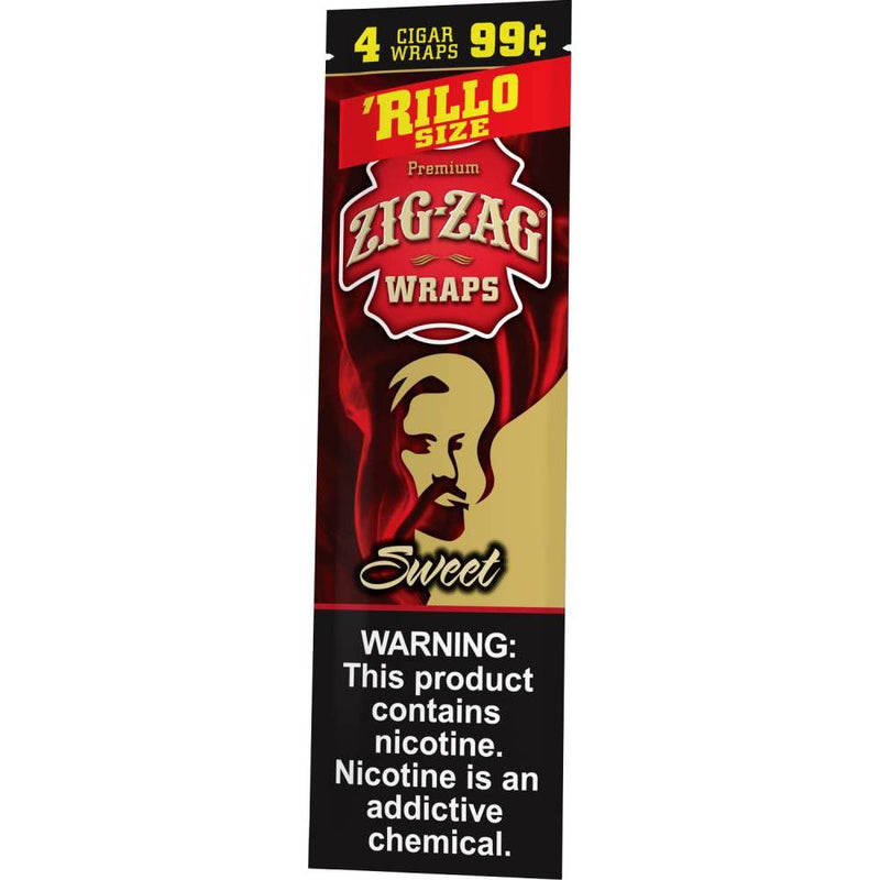 Zig-Zag Sweet Cigar Wraps Rillo Size