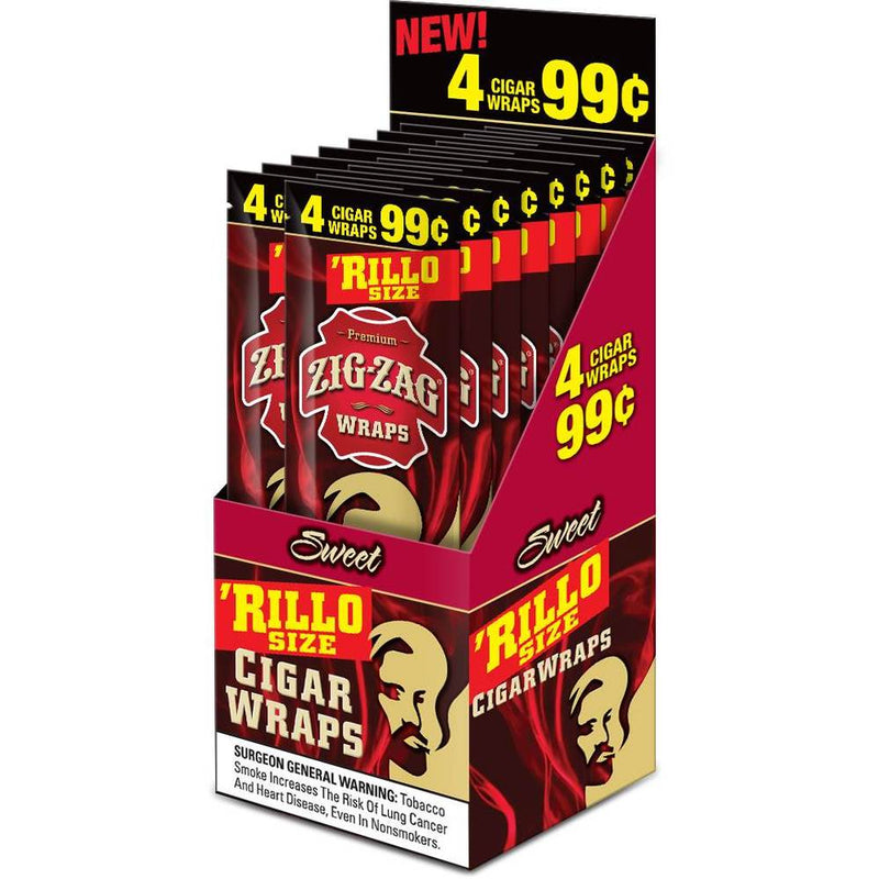 Zig-Zag Sweet Cigar Wraps Rillo Size