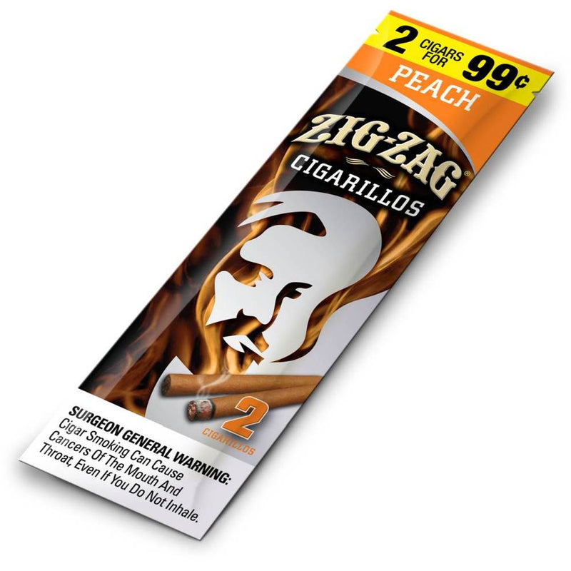 Zig-Zag Peach Cigarillos