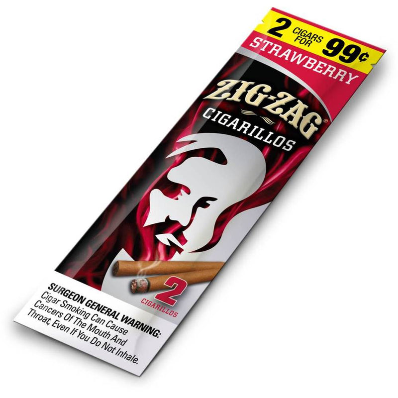 Zig-Zag Strawberry Cigarillos