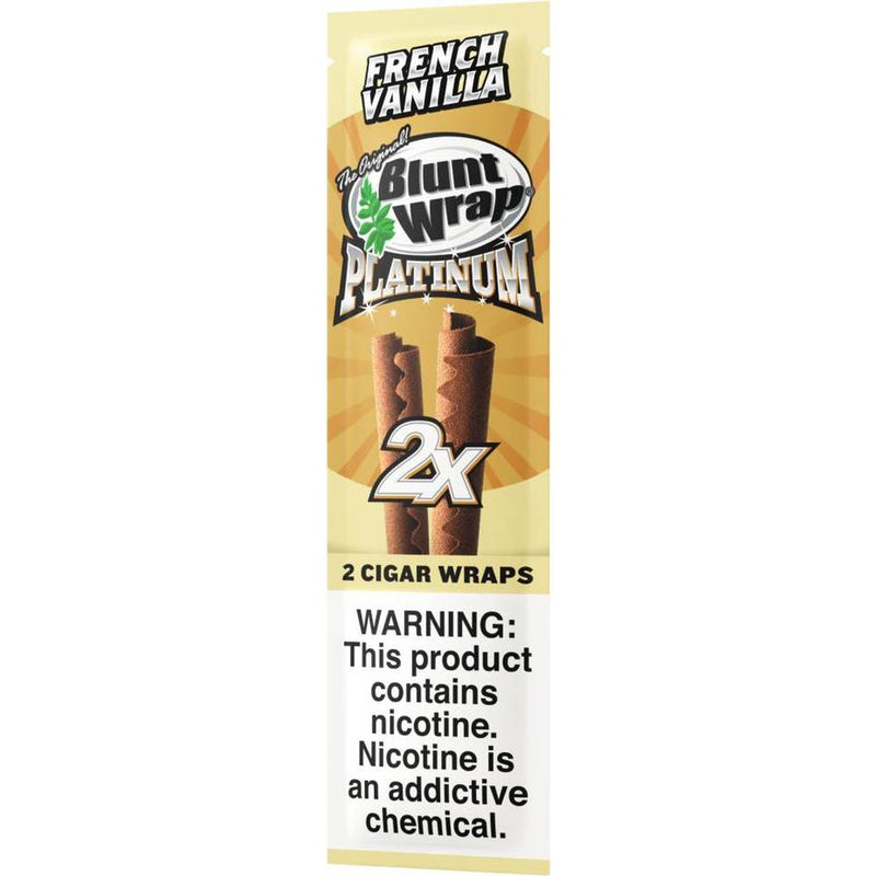 Blunt Wrap Platinum French Vanilla Cigar Wraps