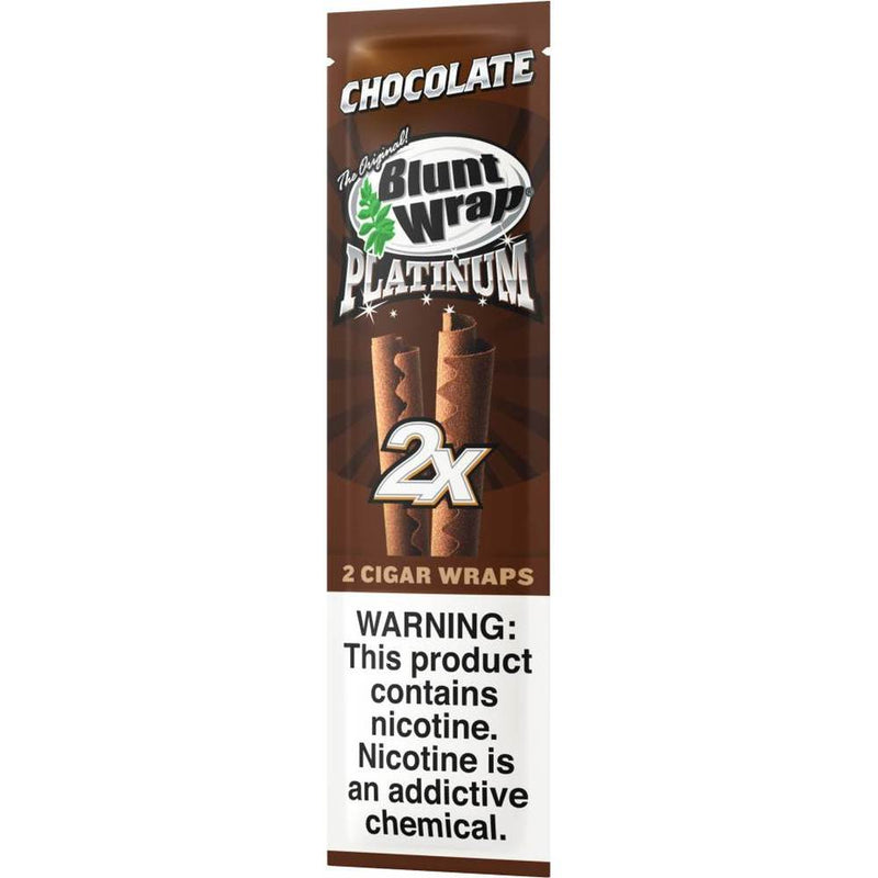 Blunt Wrap Platinum Chocolate Cigar Wraps