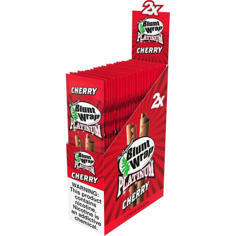 Blunt Wrap Platinum Cherry Cigar Wraps