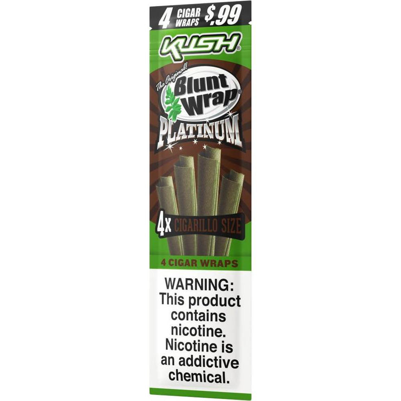 Blunt Wrap Platinum Kush Cigarillo Size Wraps