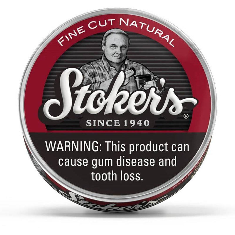 Stoker's Natural Fine Cut Moist Snuff Cans