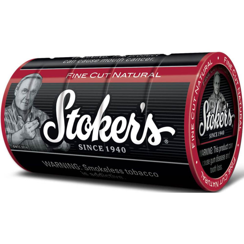 Stoker's Natural Fine Cut Moist Snuff Cans