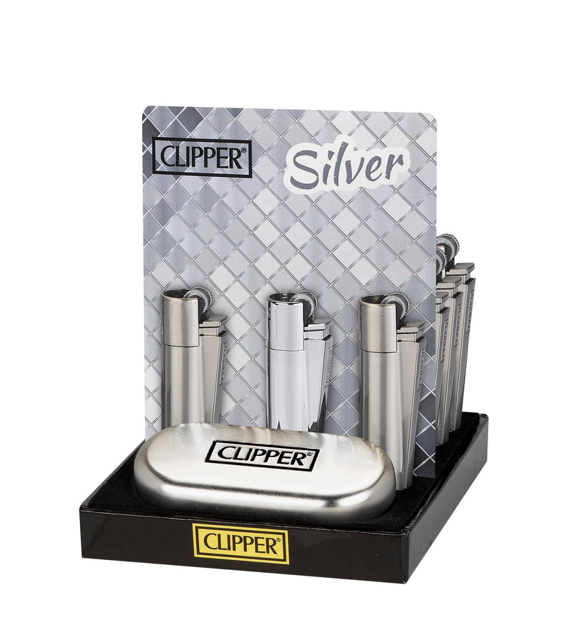 Clipper Classic Large | Metal - Silver - Matte / Shiny