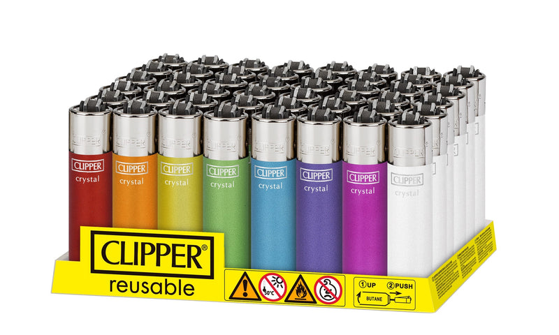 Clipper Classic Large | Painted - Crystal Rainbow