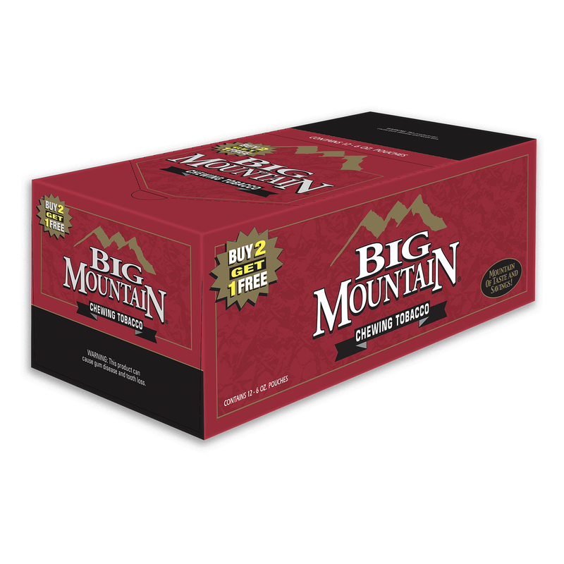 Big Mountain Loose Leaf Chewing Tobacco Buy 2 Get 1 Free