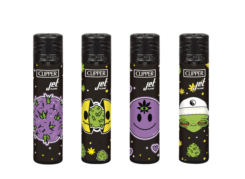 Clipper Classic Large | Jet Flame - Galactic Weed