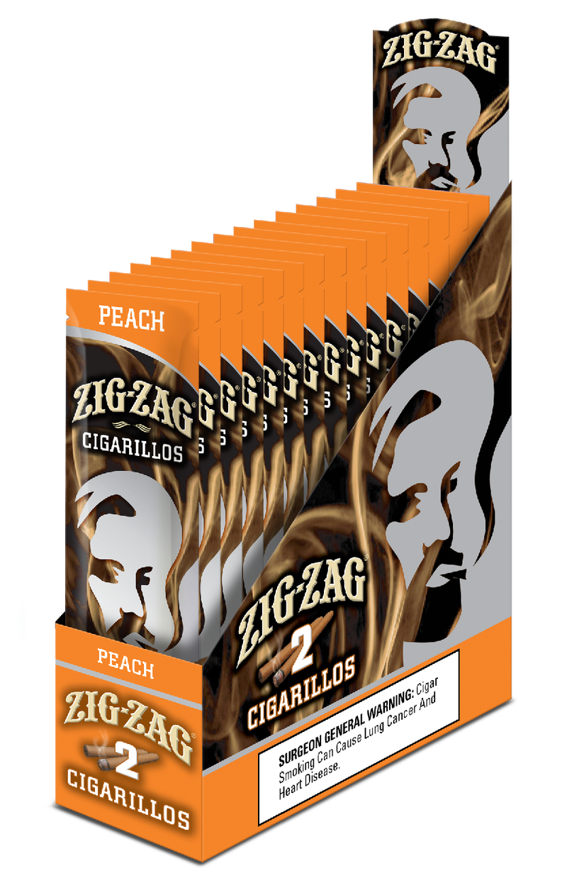 Zig-Zag Peach Cigarillos