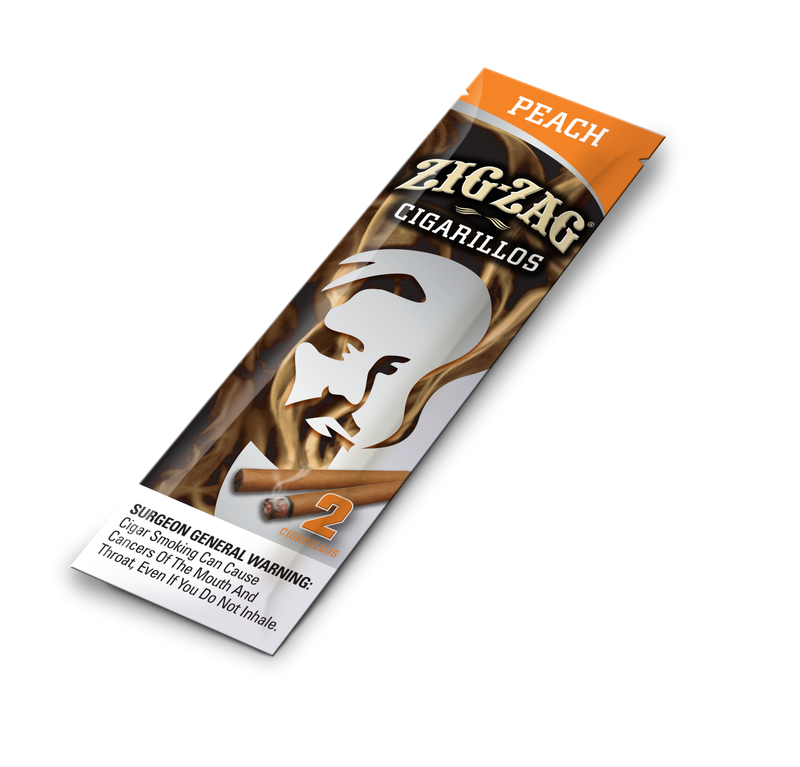 Zig-Zag Peach Cigarillos