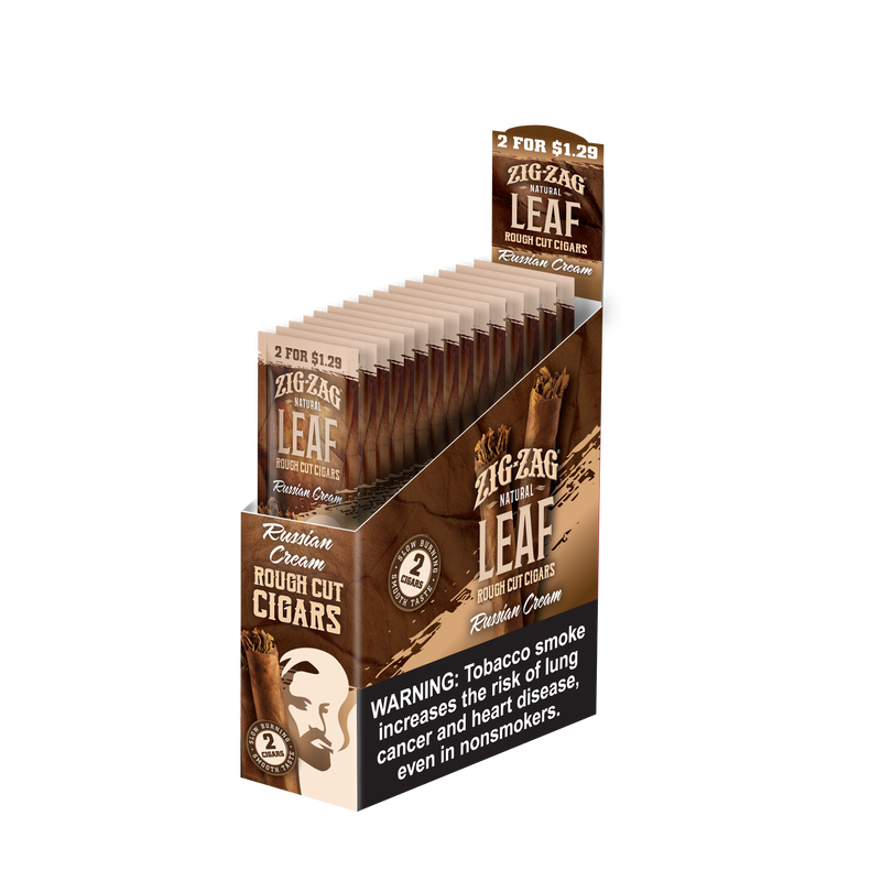 Zig-Zag Russian Cream Natural Leaf Cigars