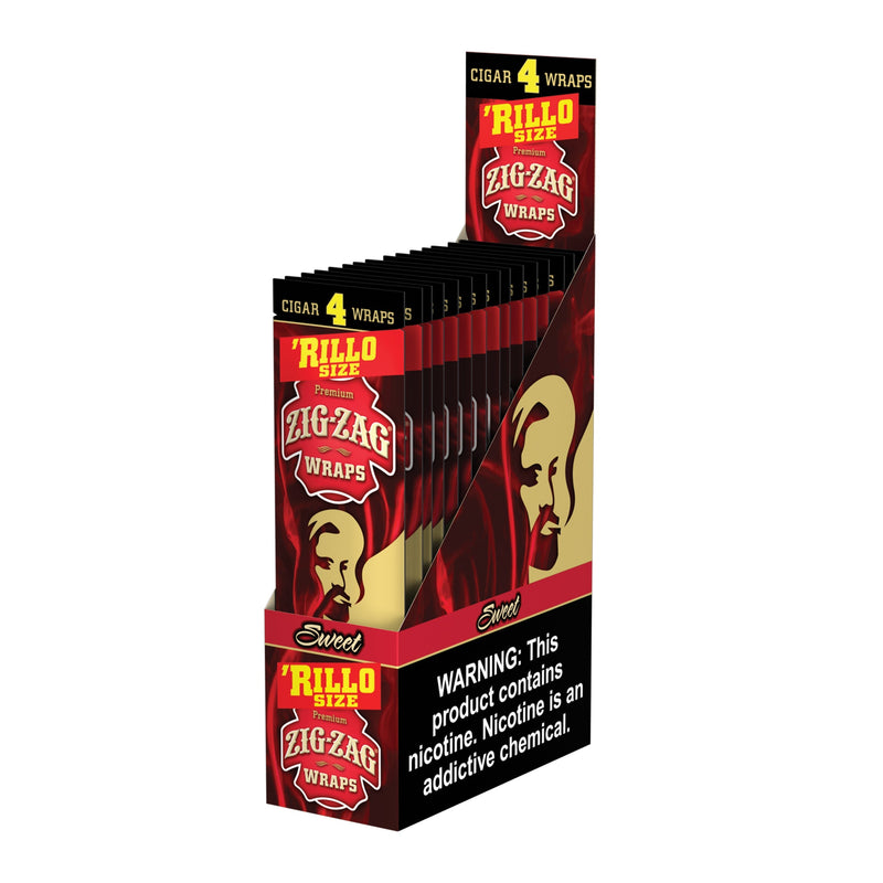 Zig-Zag Sweet Cigar Wraps Rillo Size