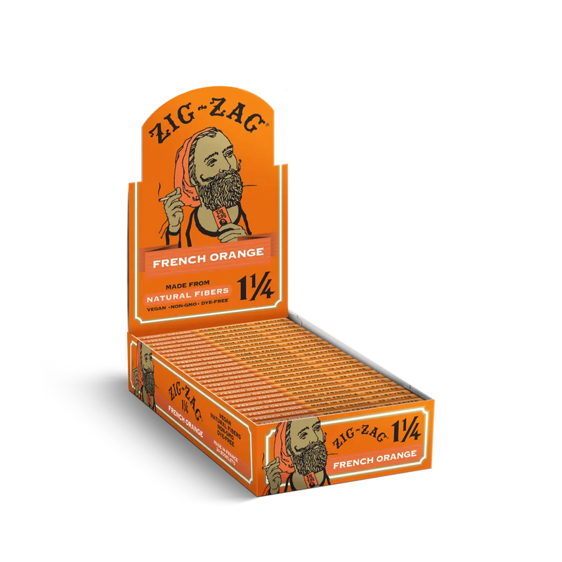 Zig-Zag 1 1/4 French Orange Rolling Papers