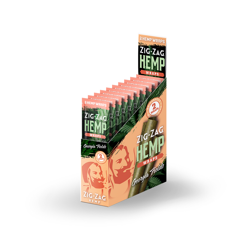 Zig-Zag Georgia Fields Hemp Wraps