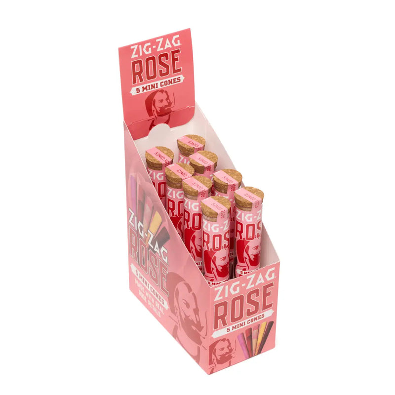 Zig-Zag Mini Rose Cone - 5 Pack Tube