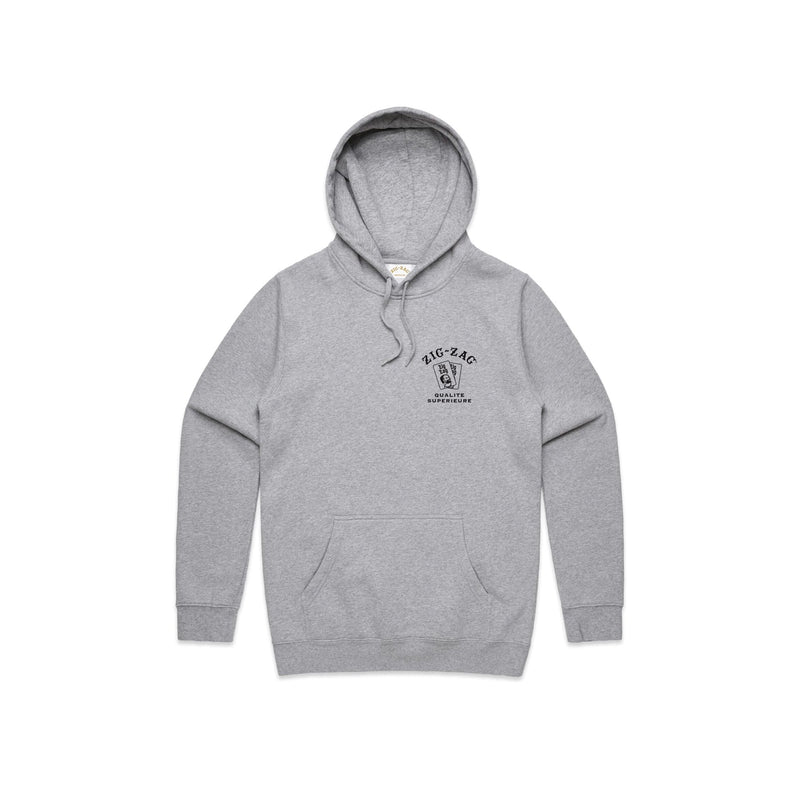 Zig-Zag Qualite Superieure Hoodie - Heather