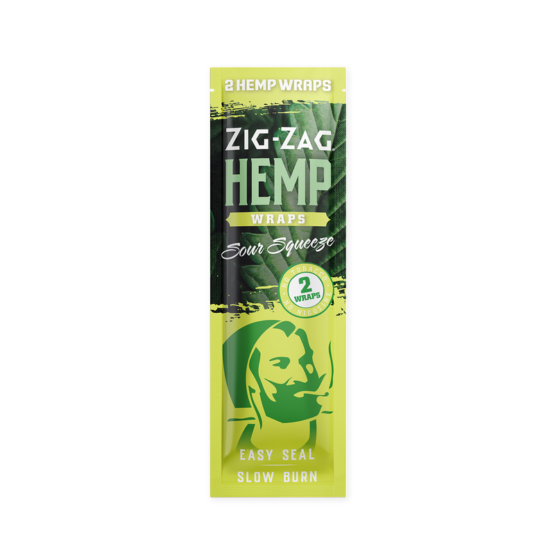 Zig-Zag Sour Squeeze Hemp Wraps