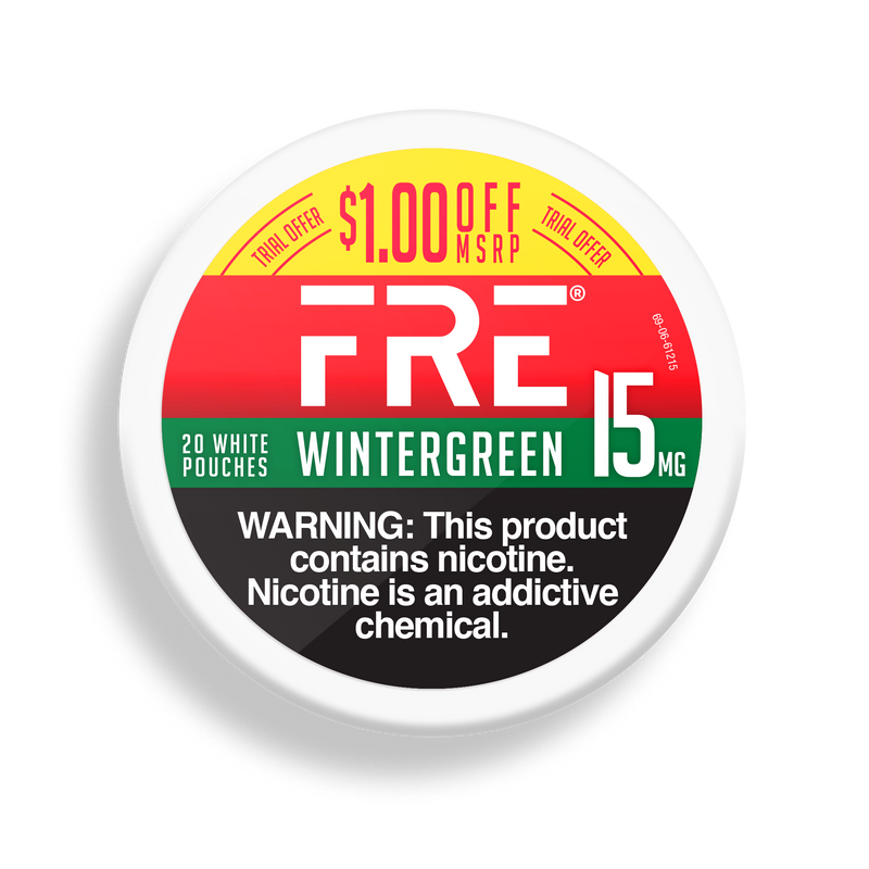 FRE Pouch Wintergreen, $1 Off