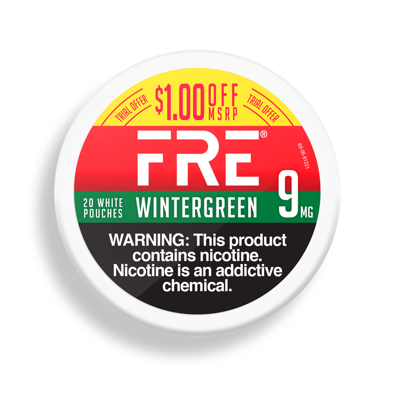 FRE Pouch Wintergreen, $1 Off